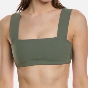 WE WORE WHAT Bandeau Bra Top | Army
Green - Army Green / XL